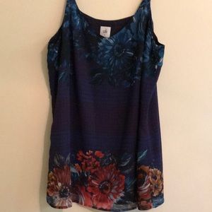 Cabi multicolored Floral Top Size Large